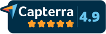 capterra 4.9 badge