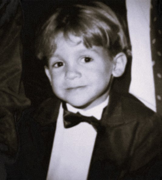 Rafael De Leon as a child