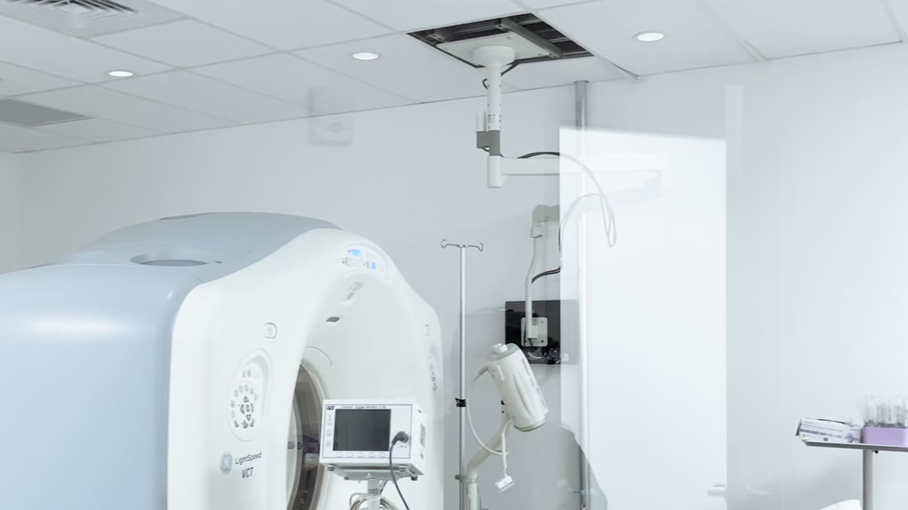 Inside Wisteria Health: the CT suite and technologist workstation