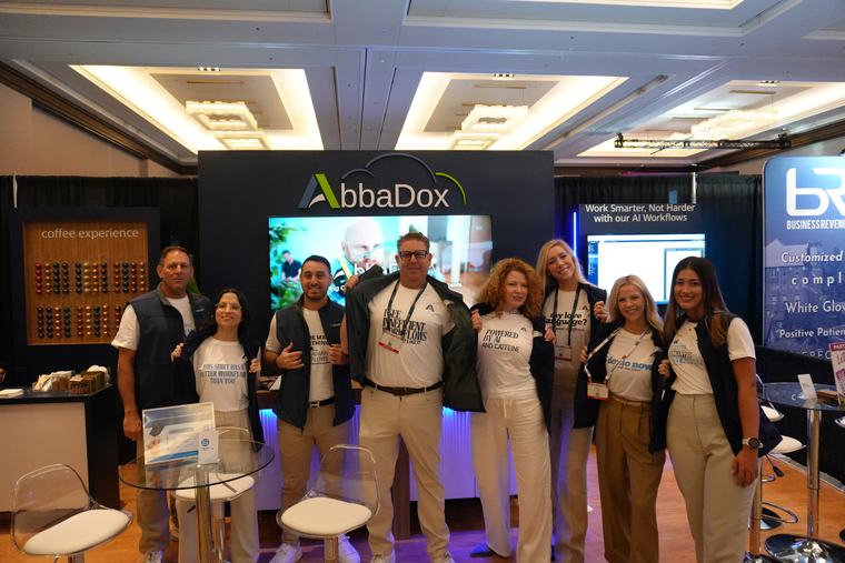The AbbaDox team at the stand at RBMA PaRADigm 2025 in Nashville