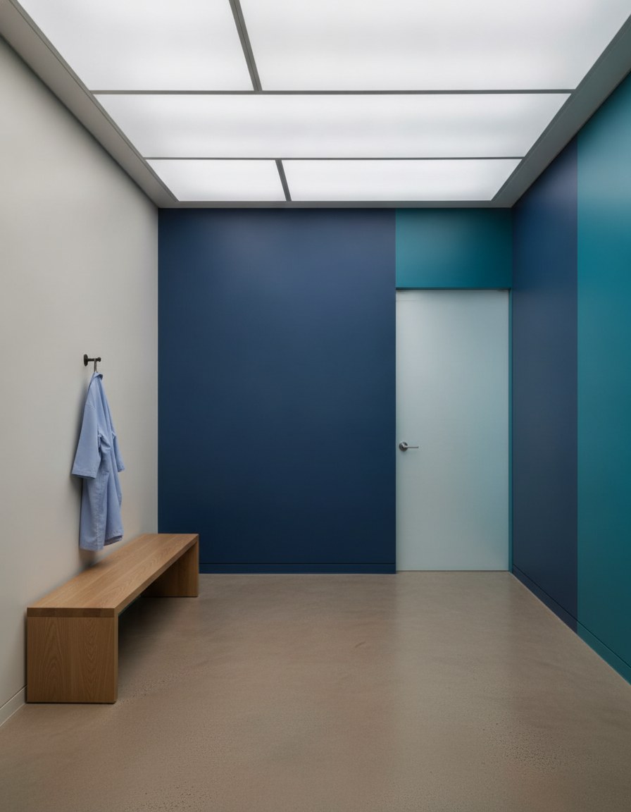 Quiet screening ante-room