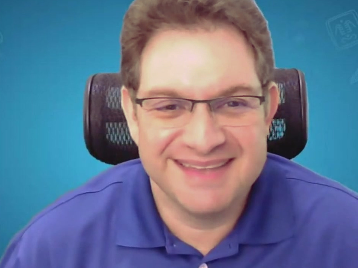 Roman Smolkin in conversation during the episode