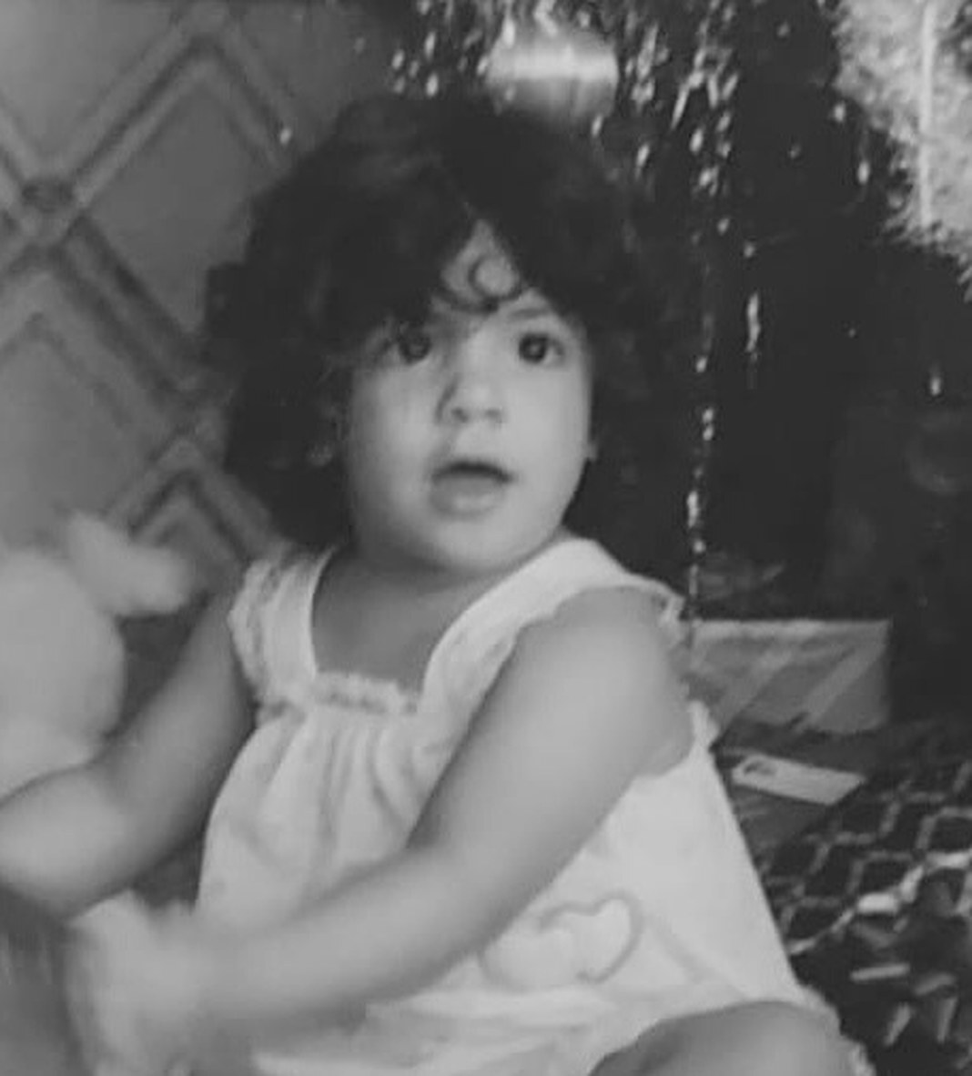 Elizabeth Montoya as a child