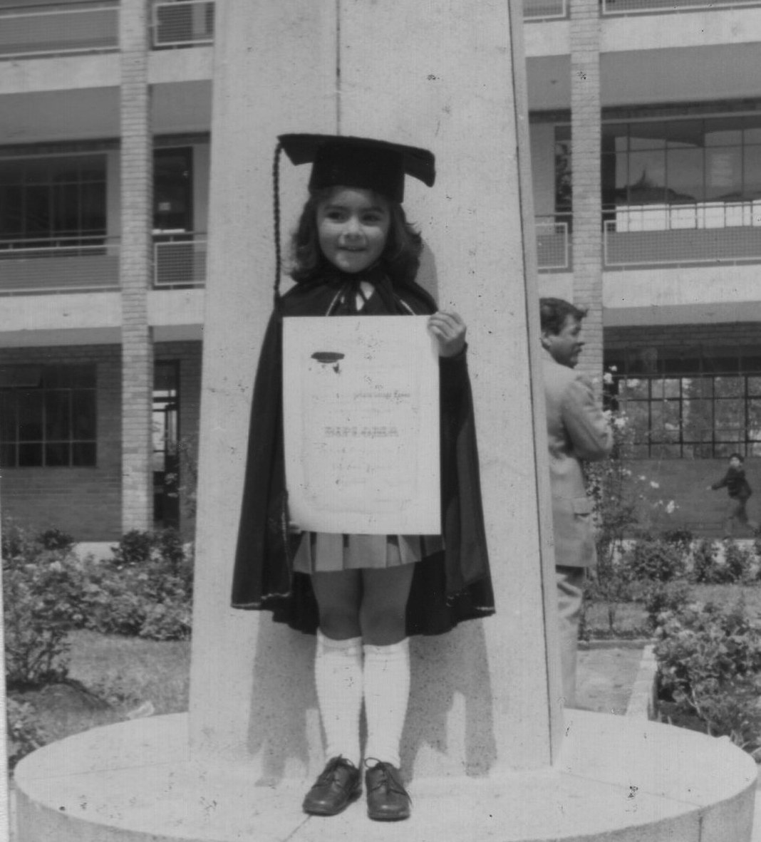 Johanna Aronov as a child