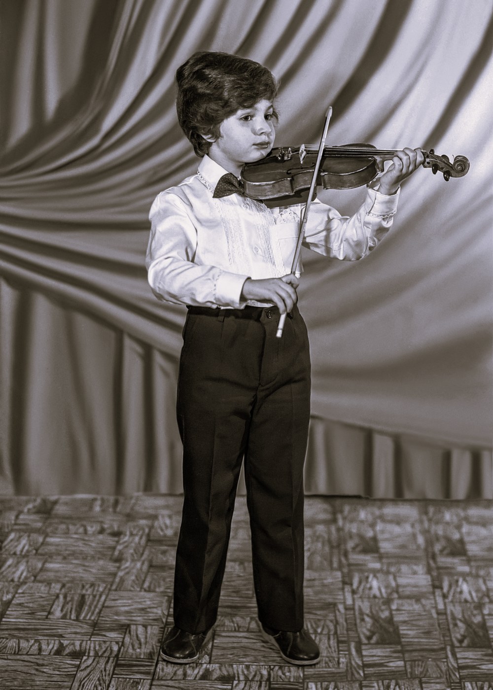 Roman Smolkin as a child