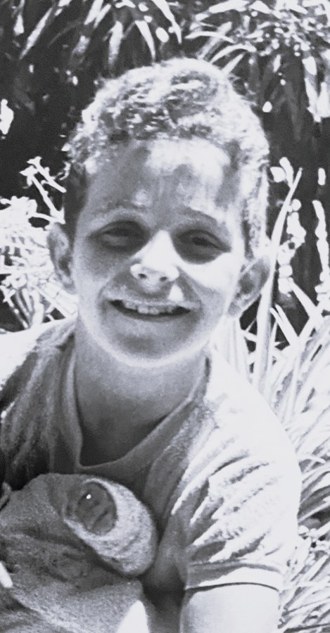 Yaniv Dagan as a child